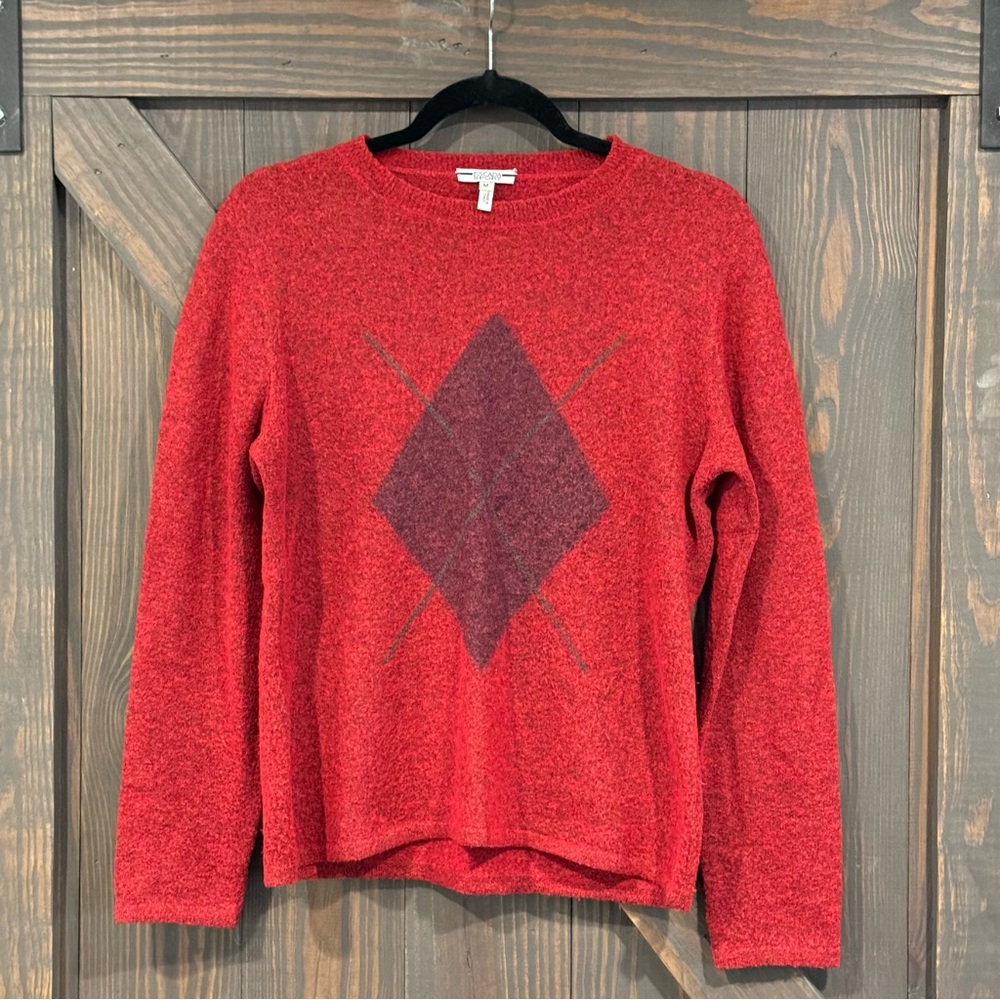 Escada Sport Women’s Wool Blend Red Long Sleeve Sweater Size Medium